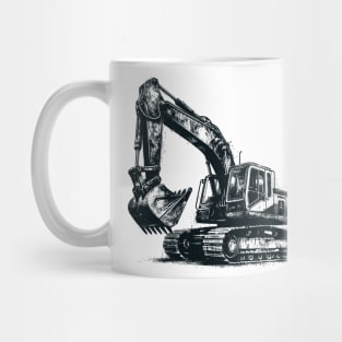 Excavator Mug